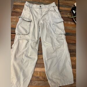 H & M Divided Light blue Cargo Pants for women